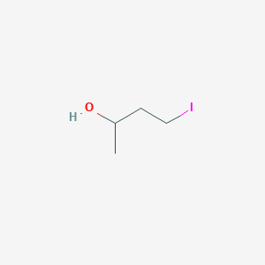 molecular formula C4H9IO B14737326 4-Iodobutan-2-ol CAS No. 6089-15-2