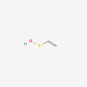 molecular formula C2H4OS B14737328 Ethenesulfenic acid CAS No. 2492-74-2
