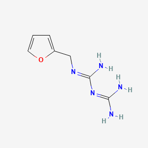 molecular formula C7H11N5O B14737374 Furfuryl Biguanide CAS No. 7644-42-0