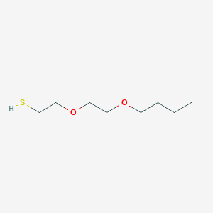 molecular formula C8H18O2S B14737383 2-(2-Butoxyethoxy)ethanethiol CAS No. 6338-61-0