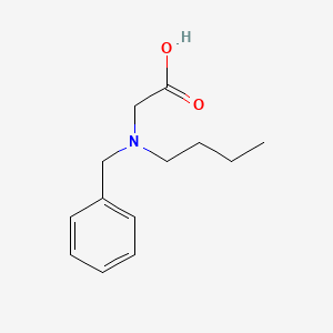 2-[Benzyl(butyl)amino]acetic acid