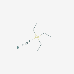 molecular formula C8H16Ge B14737513 Germane, triethylethynyl- CAS No. 6228-96-2