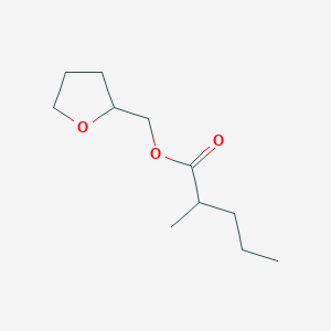molecular formula C11H20O3 B14737550 Oxolan-2-ylmethyl 2-methylpentanoate CAS No. 5448-54-4