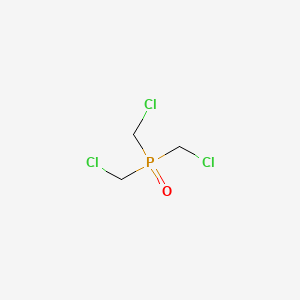 molecular formula C3H6Cl3OP B14737565 Tri(chloromethyl)phosphine oxide CAS No. 4851-89-2