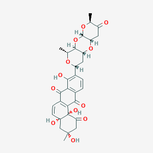 molecular formula C31H32O12 B1473760 Saquayamycin B1 