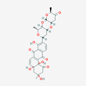 molecular formula C31H32O12 B1473760 Saquayamycin B1 CAS No. 99260-68-1