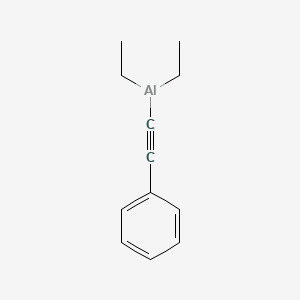 molecular formula C12H15Al B14737612 Diethyl(phenylethynyl)alumane CAS No. 5075-59-2