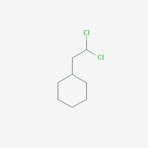 molecular formula C8H14Cl2 B14737615 (2,2-Dichloroethyl)cyclohexane CAS No. 5173-61-5