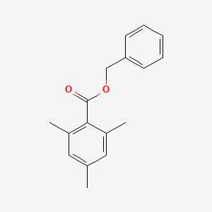 molecular formula C17H18O2 B14737680 Benzyl 2,4,6-trimethylbenzoate CAS No. 4909-77-7