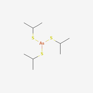 molecular formula C9H21AsS3 B14737688 Propyl thioarsenite CAS No. 5582-57-0