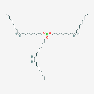 molecular formula C54H105BO3 B14737700 Trioleyl borate CAS No. 5337-42-8
