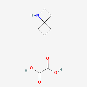 molecular formula C8H13NO4 B1473777 1-Azaspiro[3.3]heptane oxalate CAS No. 51392-72-4