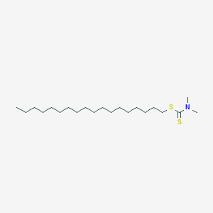 molecular formula C21H43NS2 B14737816 Octadecyl dimethylcarbamodithioate CAS No. 6313-73-1