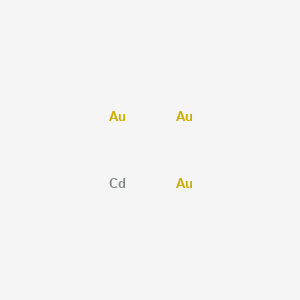 molecular formula Au3Cd B14737866 Cadmium;gold CAS No. 12006-68-7