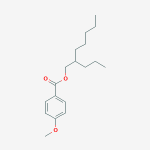 molecular formula C18H28O3 B14737940 2-Propylheptyl 4-methoxybenzoate CAS No. 6323-92-8