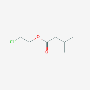 molecular formula C7H13ClO2 B14737981 Ethanol, 2-chloro, 3-methylbutanoate CAS No. 5452-00-6