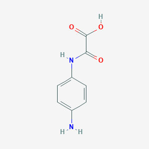 molecular formula C8H8N2O3 B014738 Acetic acid, [(4-aminophenyl)amino]oxo- CAS No. 103-92-4