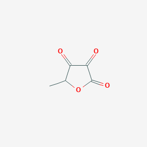 molecular formula C5H4O4 B14738145 5-Methyloxolane-2,3,4-trione CAS No. 5692-54-6