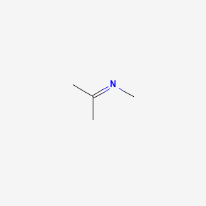 molecular formula C4H9N B14738190 methanamine, N-(1-methylethylidene)- CAS No. 6407-34-7