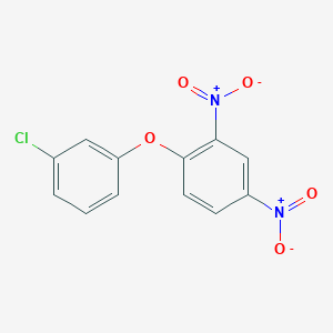 molecular formula C12H7ClN2O5 B14738195 1-(3-Chlorophenoxy)-2,4-dinitrobenzene CAS No. 2363-38-4