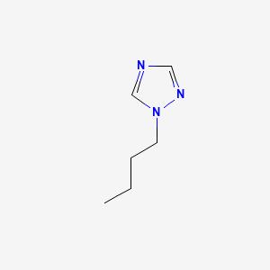 molecular formula C6H11N3 B14738229 1-Butyl-1H-1,2,4-triazole CAS No. 6086-22-2