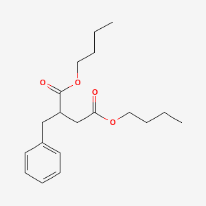 molecular formula C19H28O4 B14738251 Dibutyl 2-benzylbutanedioate CAS No. 5859-31-4