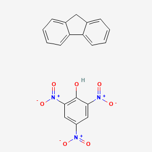 molecular formula C19H13N3O7 B14738342 Fluorene, monopicrate CAS No. 5978-44-9