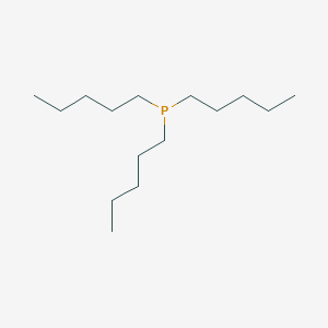 molecular formula C15H33P B14738398 Phosphine, tripentyl- CAS No. 10496-10-3