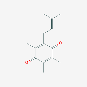 molecular formula C14H18O2 B14738447 Tocoquinone-1 CAS No. 2134-78-3