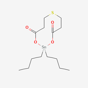 molecular formula C14H26O4SSn B14738473 Dibutyltin 3,3'-thiodipropionate CAS No. 4981-24-2