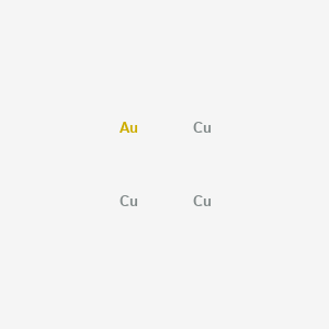 molecular formula AuCu3 B14738547 Copper;gold CAS No. 12006-52-9
