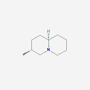 molecular formula C10H19N B14738618 cis-3-Methylquinolizidine CAS No. 6480-42-8