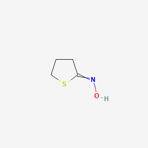 molecular formula C4H7NOS B14739130 N-Thiolan-2-ylidenehydroxylamine CAS No. 4781-84-4