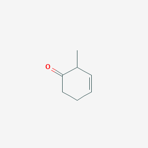 molecular formula C7H10O B14739192 2-Methylcyclohex-3-en-1-one CAS No. 4982-22-3