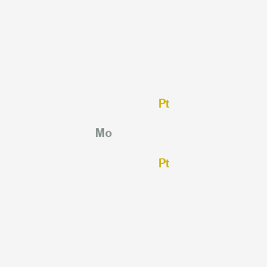 molecular formula MoPt2 B14739203 Molybdenum--platinum (1/2) CAS No. 12033-28-2
