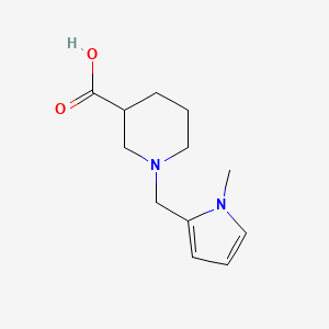 1-[(1-methyl-1H-pyrrol-2-yl)methyl]piperidine-3-carboxylic acid