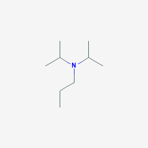 molecular formula C9H21N B14739260 N,N-di(propan-2-yl)propan-1-amine CAS No. 5792-46-1