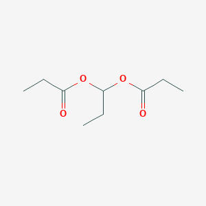 molecular formula C9H16O4 B14739291 Propane-1,1-diol dipropanoate CAS No. 5331-24-8