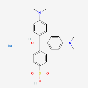 molecular formula C23H26N2NaO4S+ B14739382 Acid dye carbinol base CAS No. 6362-29-4
