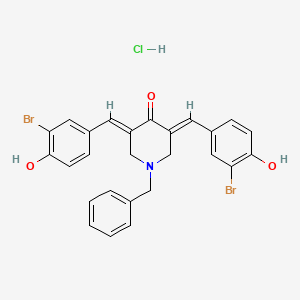 molecular formula C26H22Br2ClNO3 B1473939 CARM1-IN-1 hydrochloride CAS No. 2070018-31-2
