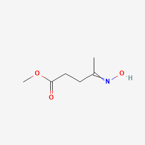molecular formula C6H11NO3 B14739416 methyl (4E)-4-hydroxyiminopentanoate CAS No. 5457-24-9