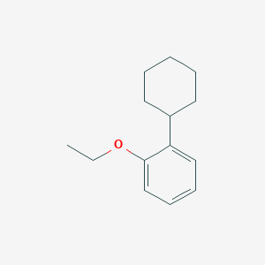 molecular formula C14H20O B14739453 1-Cyclohexyl-2-ethoxybenzene CAS No. 1889-30-1