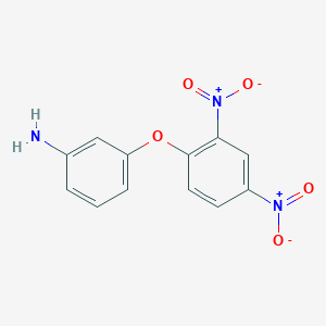 molecular formula C12H9N3O5 B14739456 3-(2,4-Dinitrophenoxy)aniline CAS No. 2363-31-7