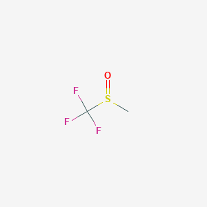 molecular formula C2H3F3OS B14739468 Trifluoro(methanesulfinyl)methane CAS No. 2697-49-6