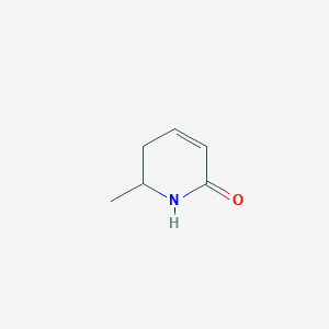 molecular formula C6H9NO B14739502 6-Methyl-5,6-dihydropyridin-2(1h)-one CAS No. 6052-74-0