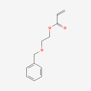 molecular formula C12H14O3 B14739530 2-(Benzyloxy)ethyl prop-2-enoate CAS No. 4995-22-6