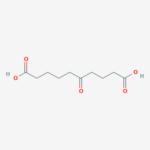 molecular formula C10H16O5 B14739581 Decanedioic acid, 5-oxo- CAS No. 1468-33-3