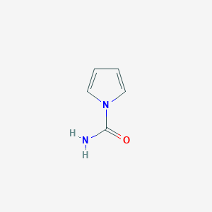 molecular formula C5H6N2O B14739591 Pyrrole-1-carboxamide CAS No. 6308-45-8