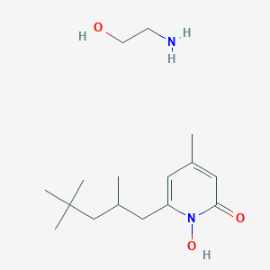 molecular formula C₁₆H₃₀N₂O₃ B147396 Piroctone olamine CAS No. 68890-66-4