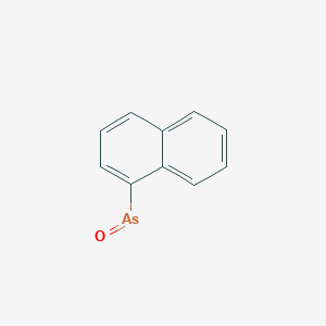 molecular formula C10H7AsO B14739620 1-Arsorosonaphthalene CAS No. 5425-23-0